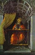 Sandro Botticelli St. Augustine in Cell oil